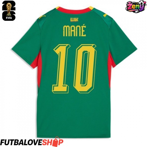 Dres Senegal Sadio Mane #10 Preč pre Ženy MS 2026 Krátky Rukáv
